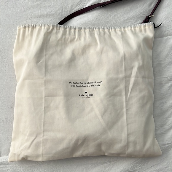 KATE SPADE 13” saffiano laptop bag - PLUM - Picture 8 of 8